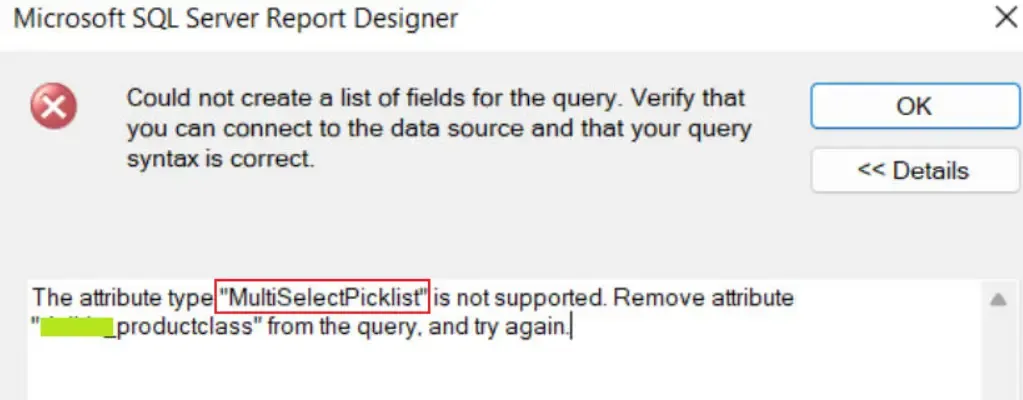 Microsoft SQL Server Report Designer: "MultiSelectPicklist"