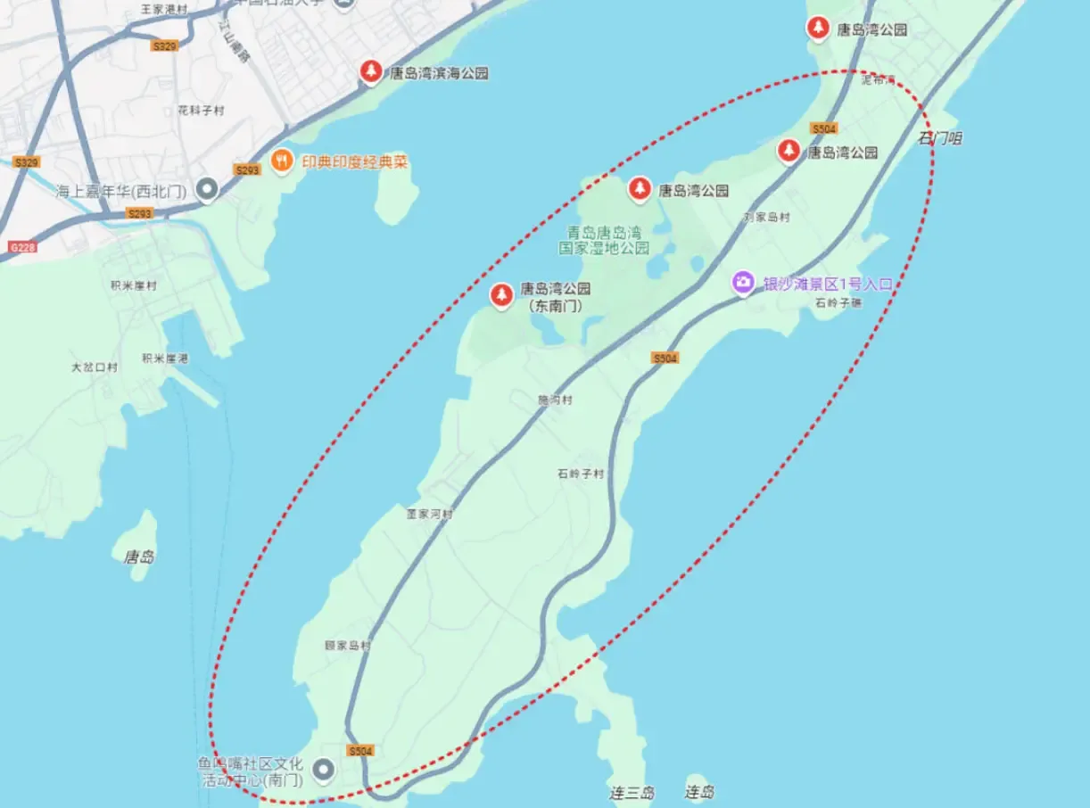 电瓶车环岛路线