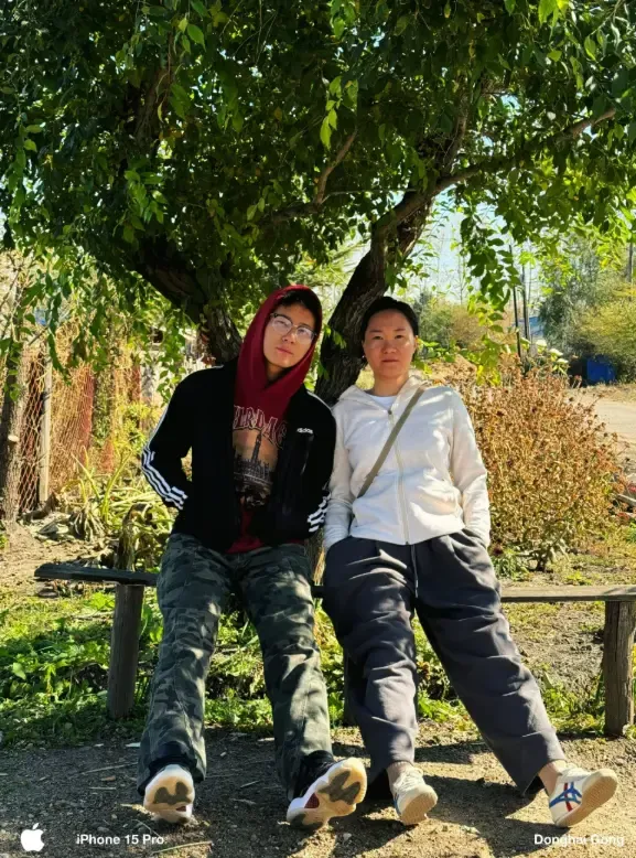 海伦市爱民乡屯子合影