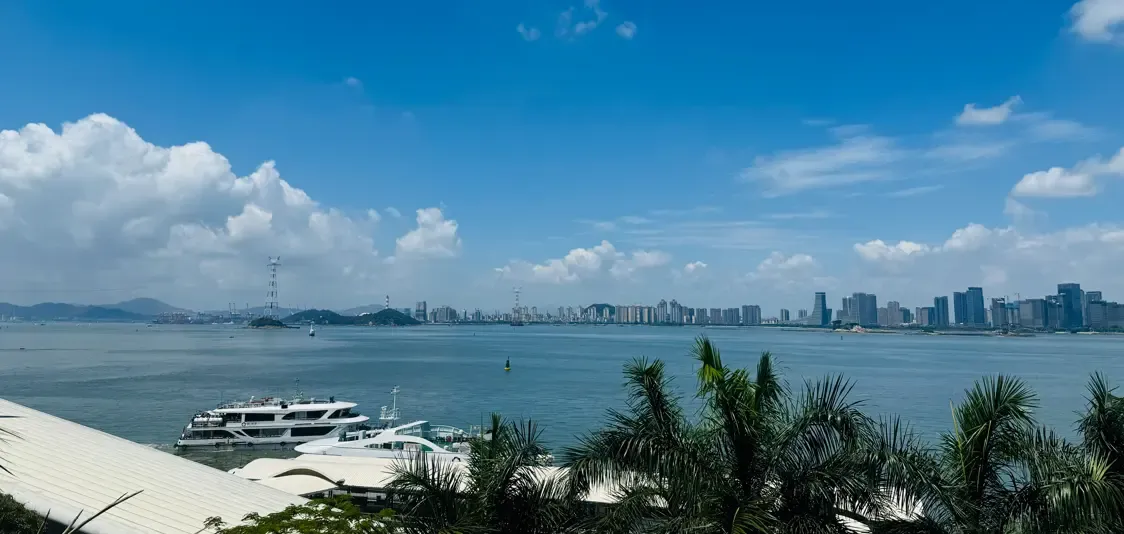 东渡客运码头2F观景台