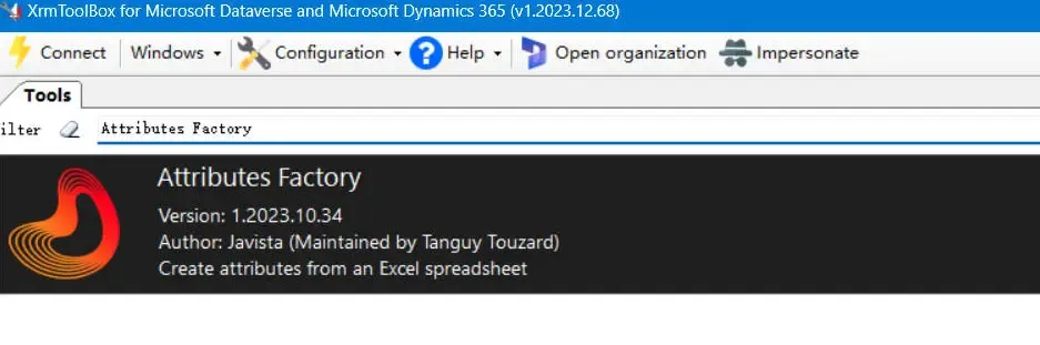 Install Attributes Factory