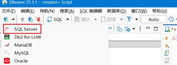 配置DBeaver,新建连接